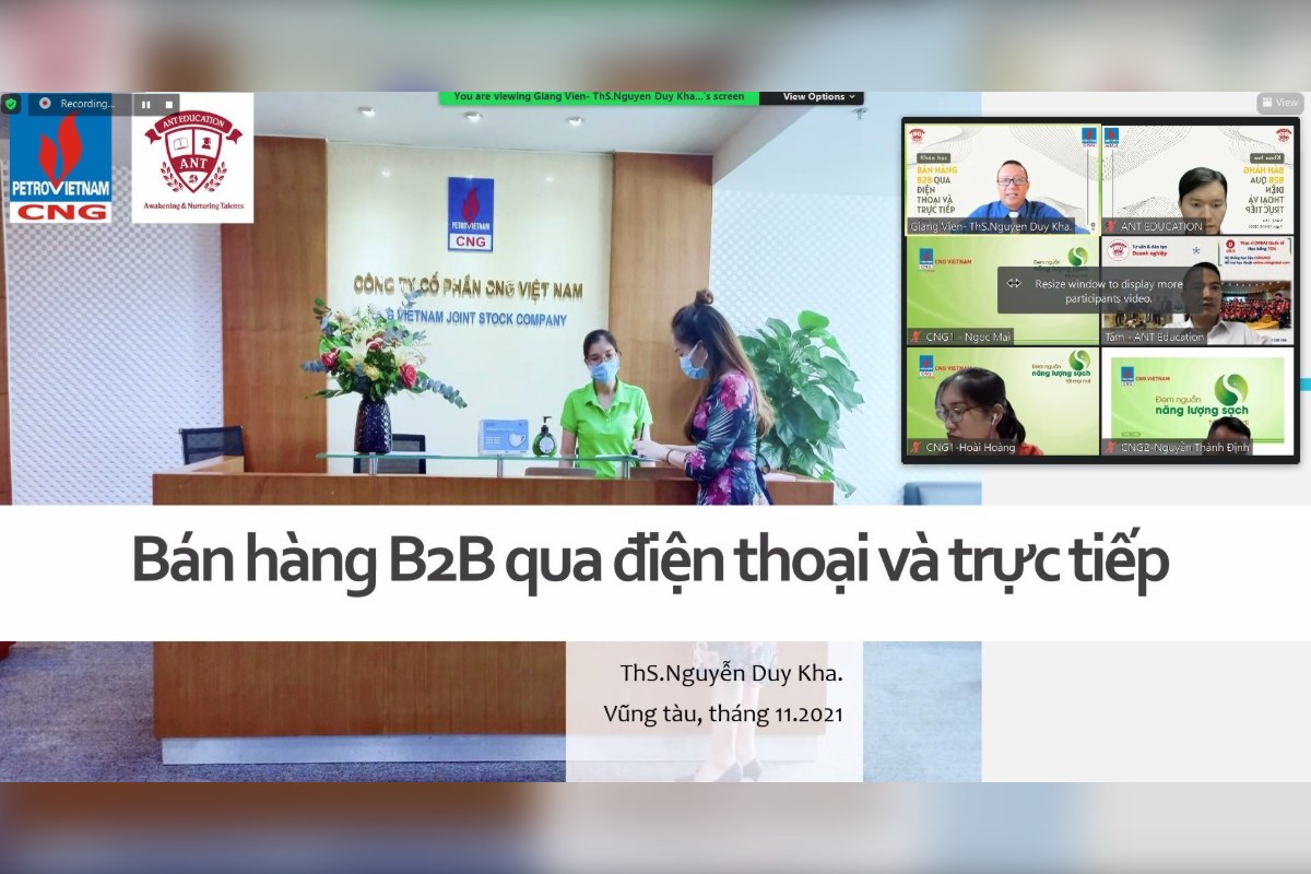 Đào tạo chuyên viên Sales 7 Khóa học Đào tạo chuyên viên Sales – ANT Education